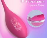 【B3G1F】Silky-Smooth Silicone Head Vibrating Egg with Remote Control Y7121-RD-4
