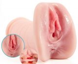 6.89" Realistic Vagina and Ass Doggy Style Male Masturbator Q20117-4